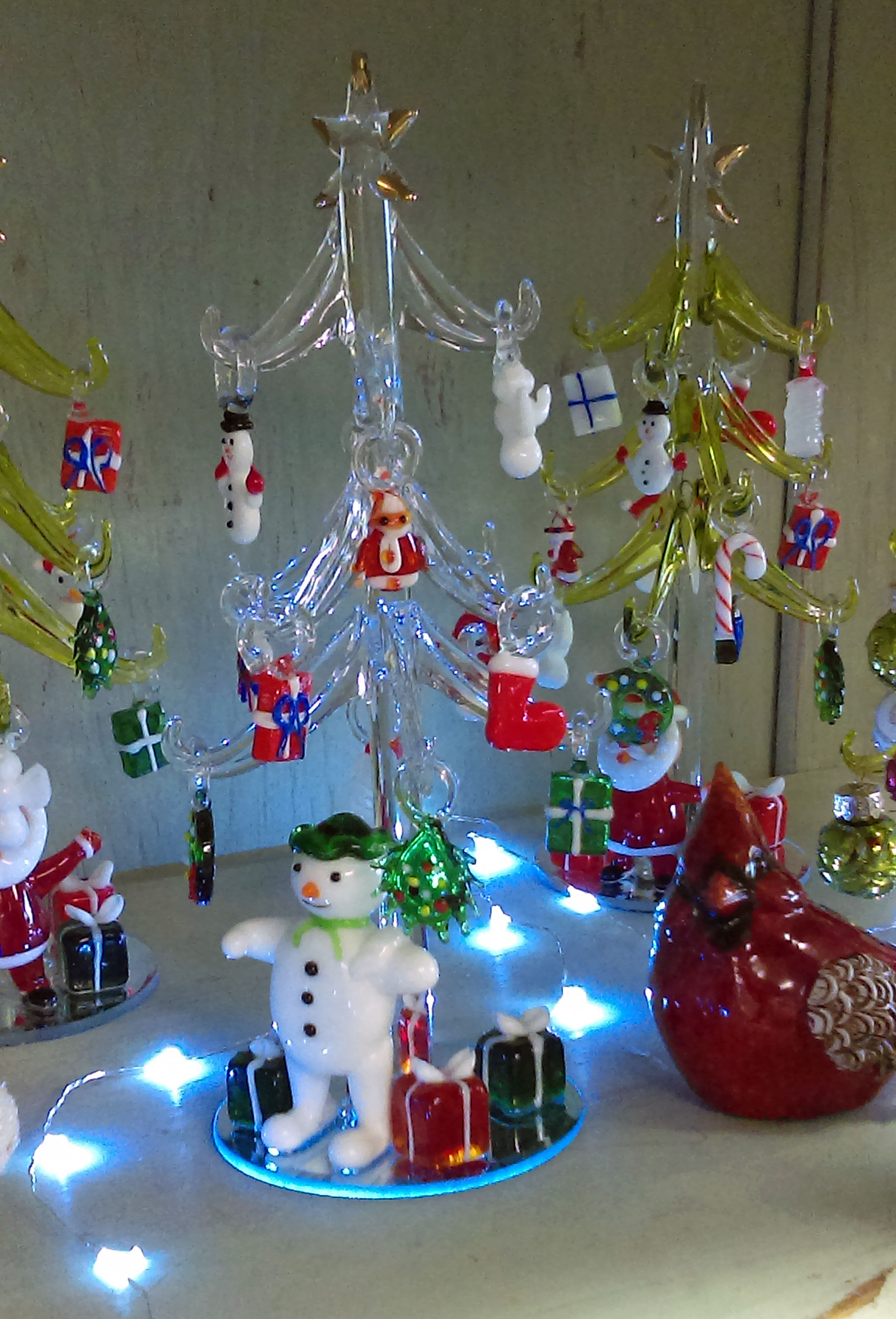 Glass Christmas Tree  Made in Greer